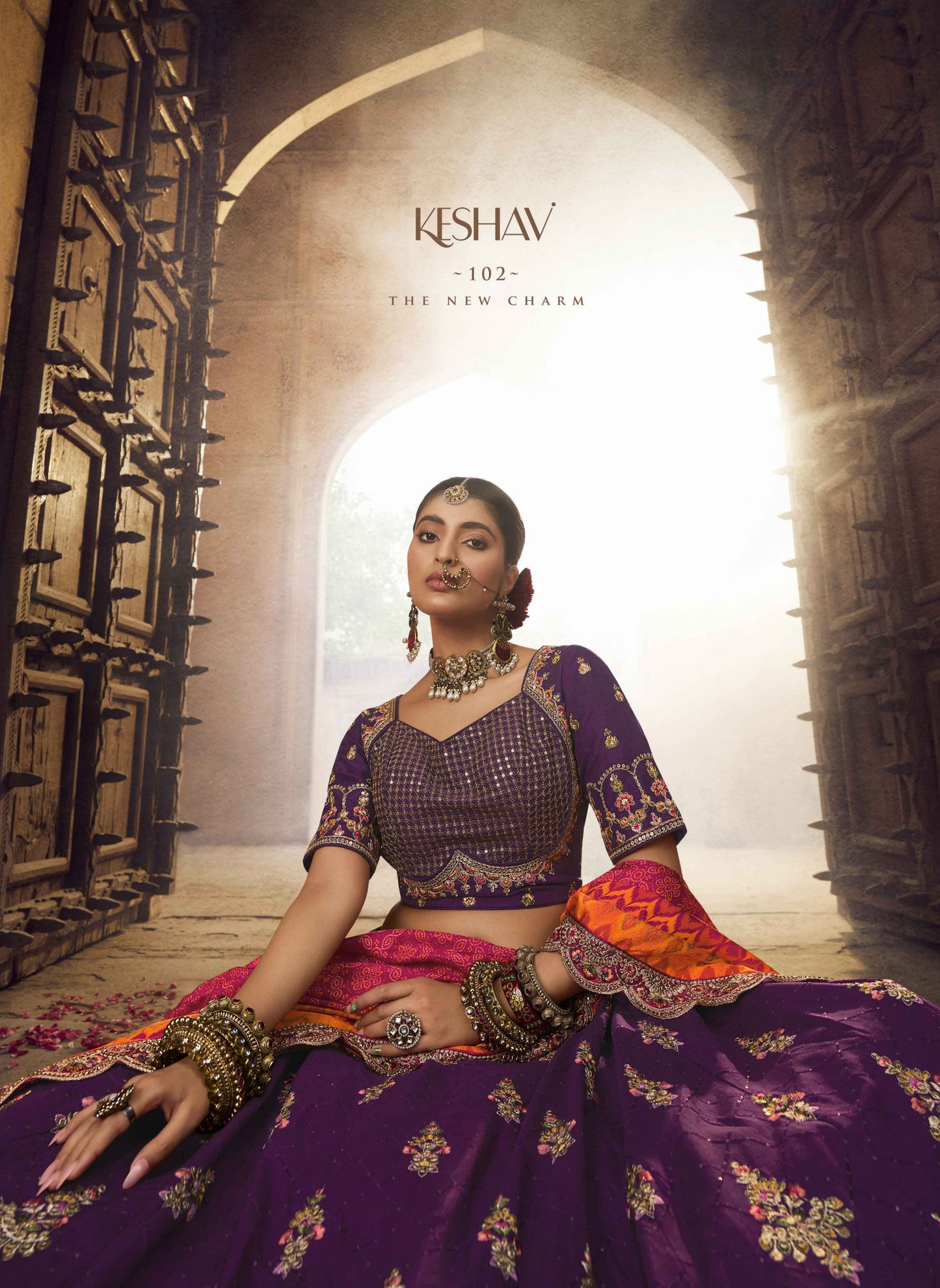 KESHAV VOL -1 BRIDAL WEAR LEHENGA D.NO. 102