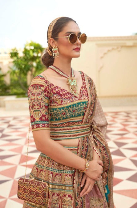 HASTKATHA OCCASION WEAR LEHENGA D.NO. RL-09
