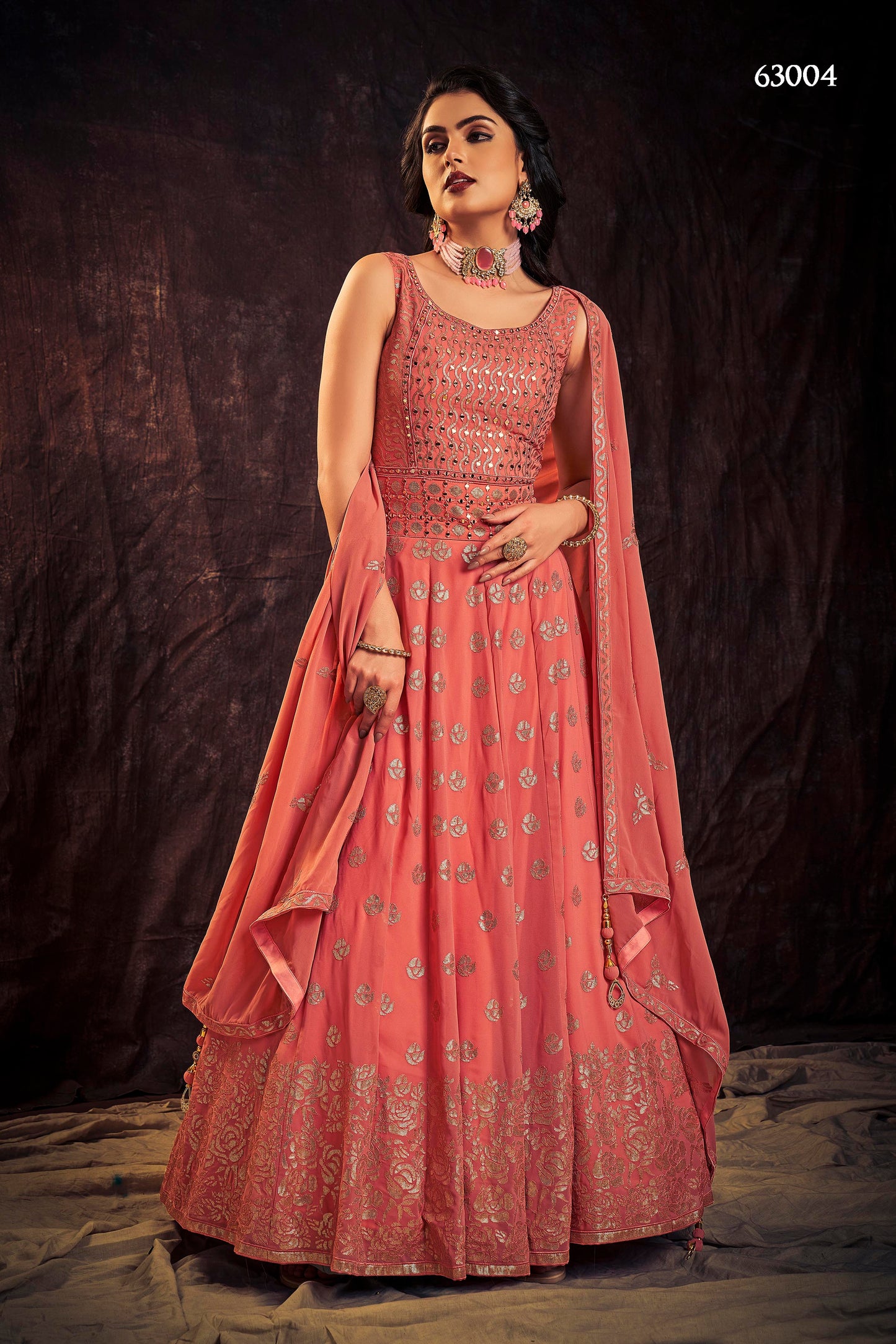 Zoya Vol 3 Designer Occasion Wear Gown D.No 63004