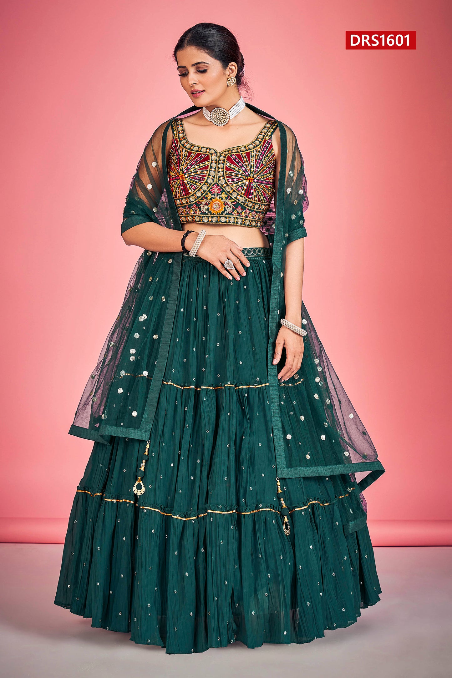 Regina Designer Occasion Wear Lehenga D.No 1601