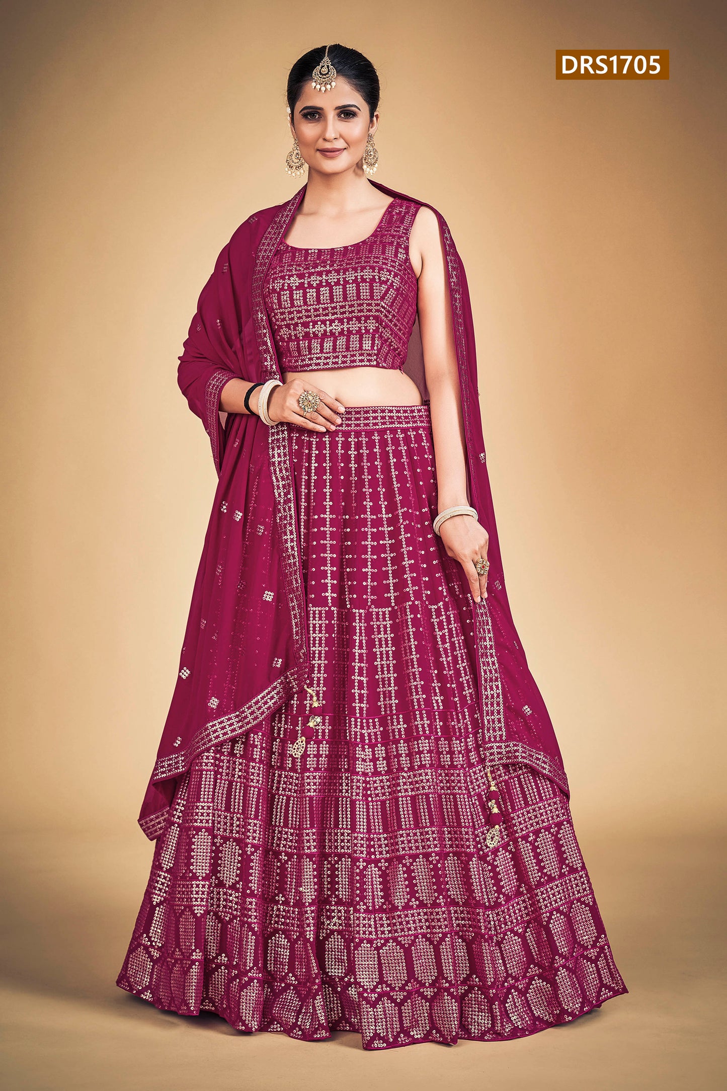 Sophia Designer Fancy Wear Lehenga D.No 1705