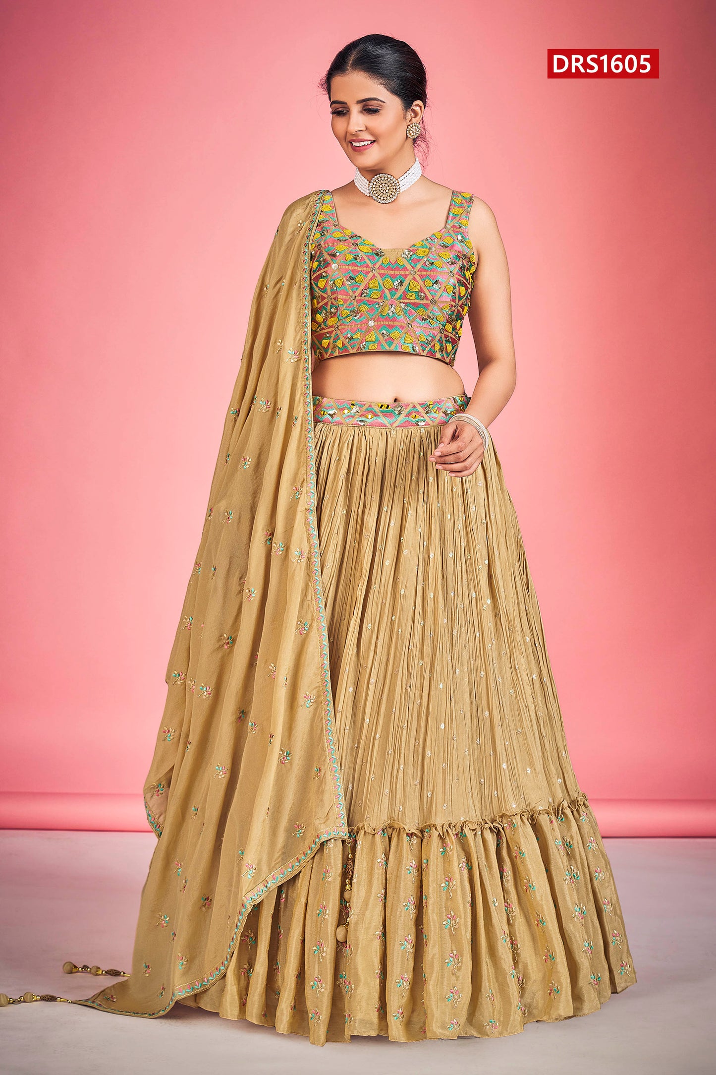 Regina Designer Occasion Wear Lehenga D.No 1605