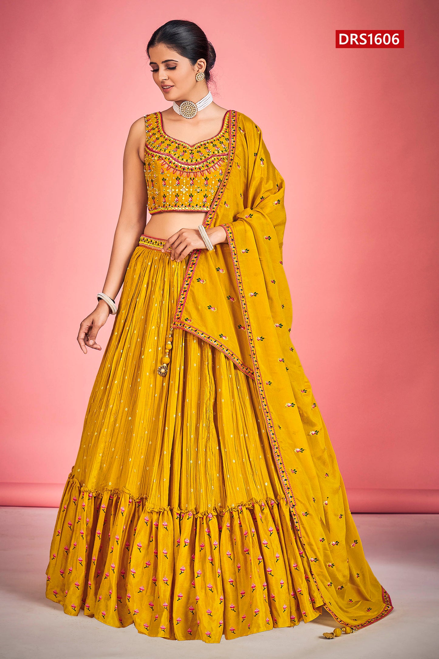 Regina Designer Occasion Wear Lehenga D.No 1606