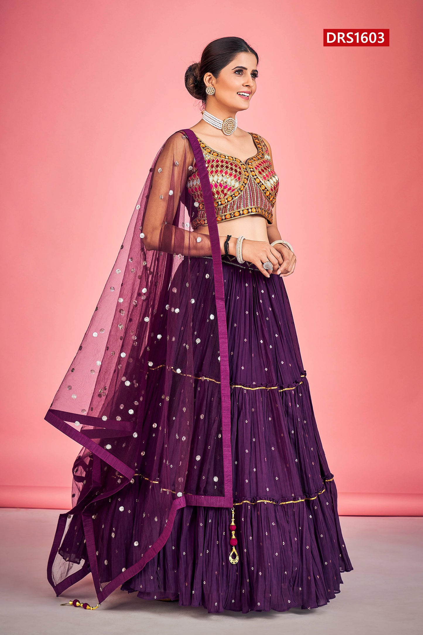 Regina Designer Occasion Wear Lehenga D.No 1603
