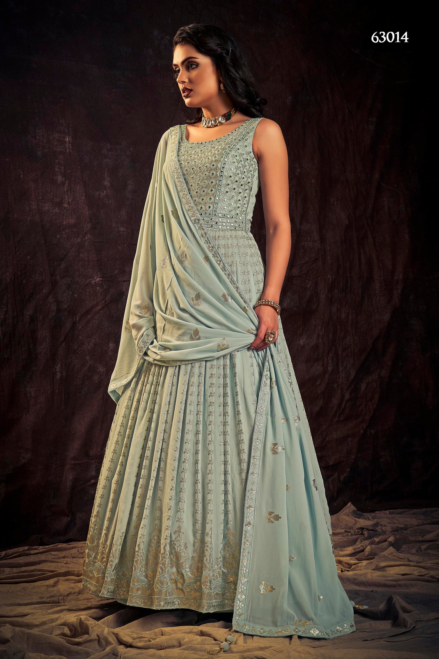 Zoya Vol 3 Designer Occasion Wear Gown D.No 63014