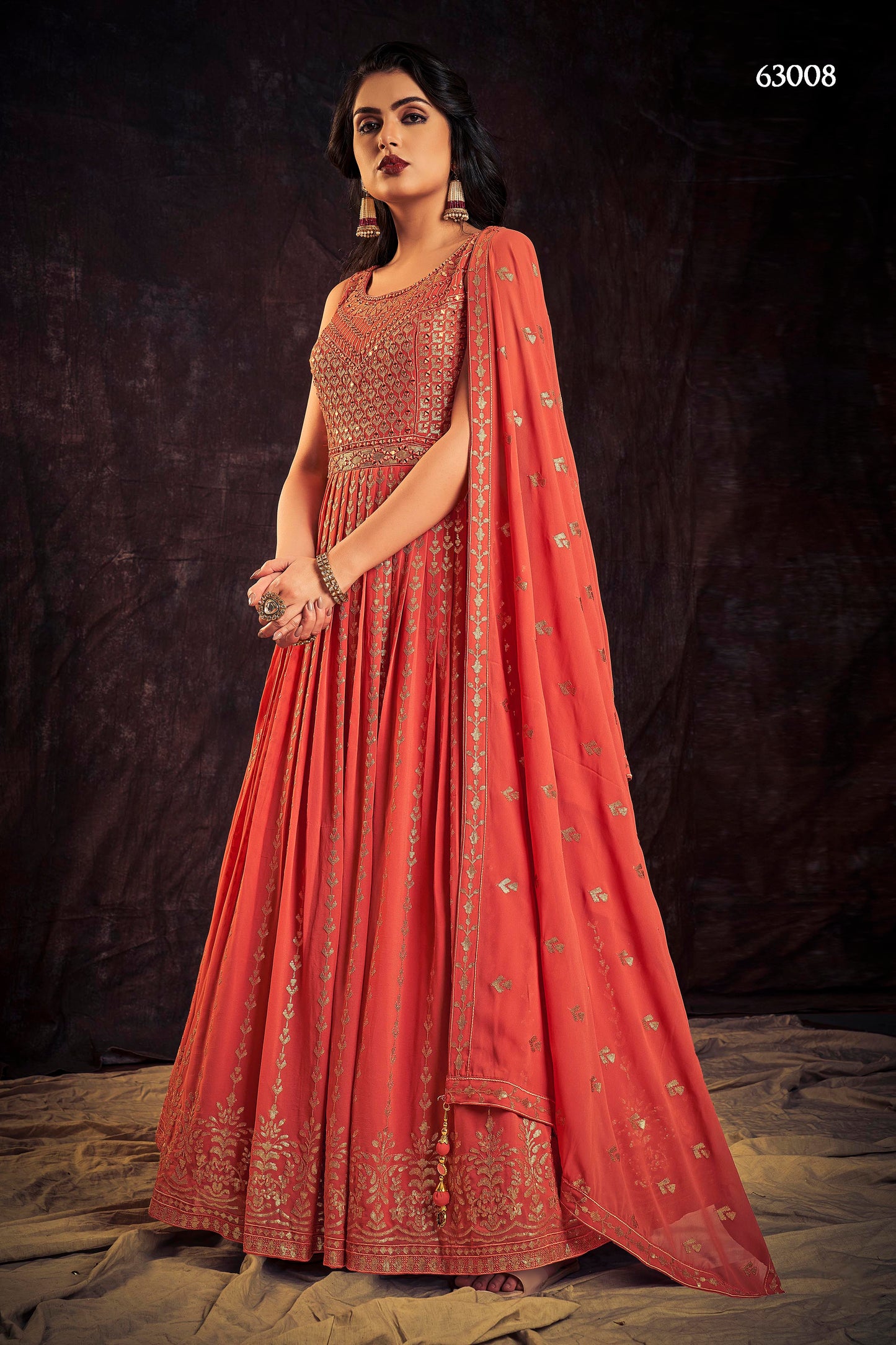 Zoya Vol 3 Designer Occasion Wear Gown D.No 63008
