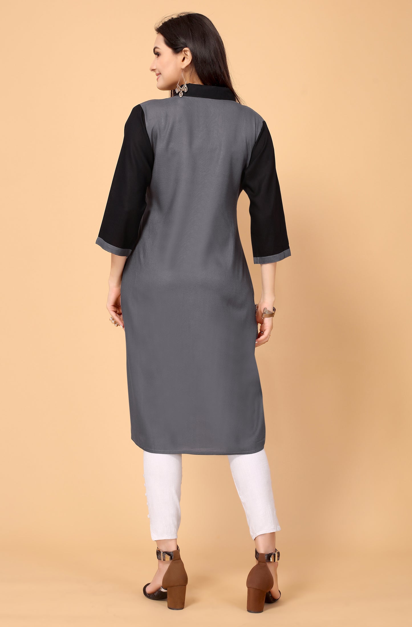 NEMI FESTIVE WEAR RAYON KURTI