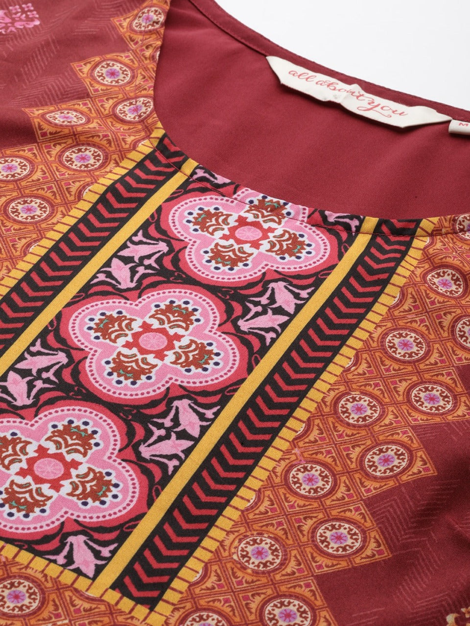 NAINA FESTIVE WEAR POLY CHANDERI KURTI