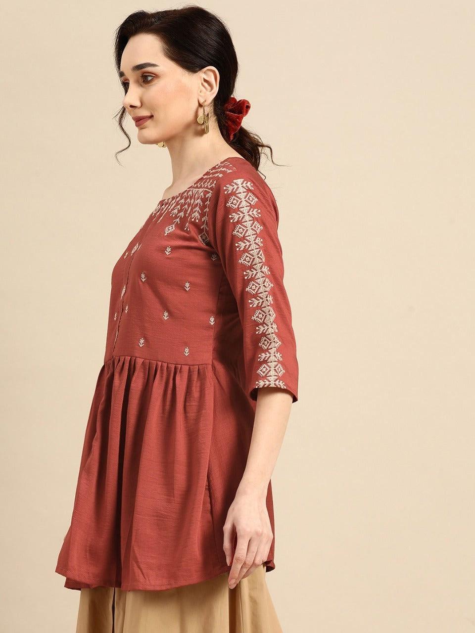 MARINA FANCY WEAR SHORT TOP