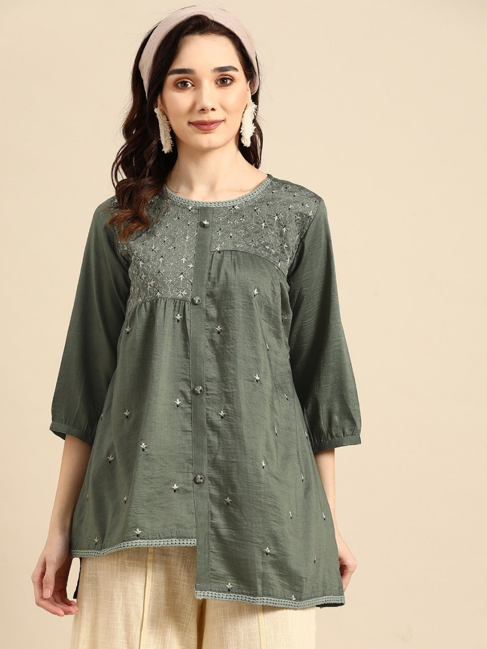 MARINA FANCY WEAR SHORT TOP