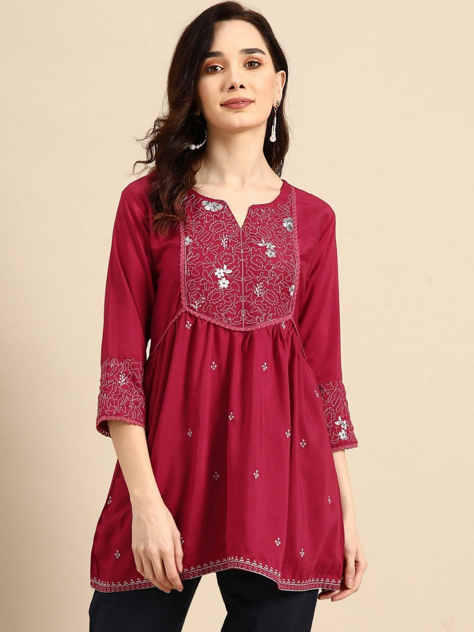 MARINA FANCY WEAR SHORT TOP