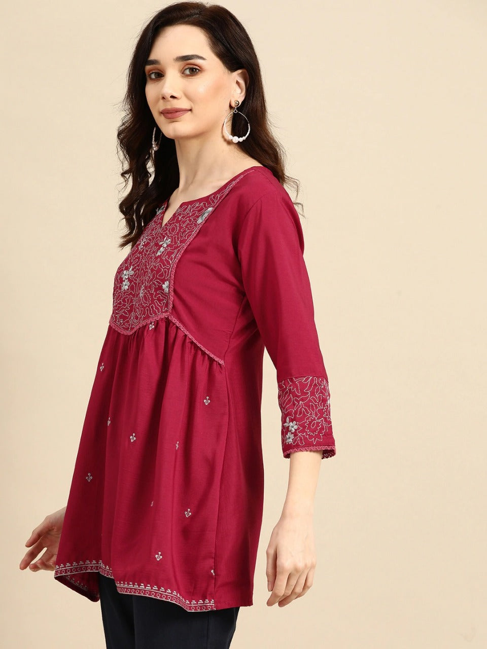 MARINA FANCY WEAR SHORT TOP