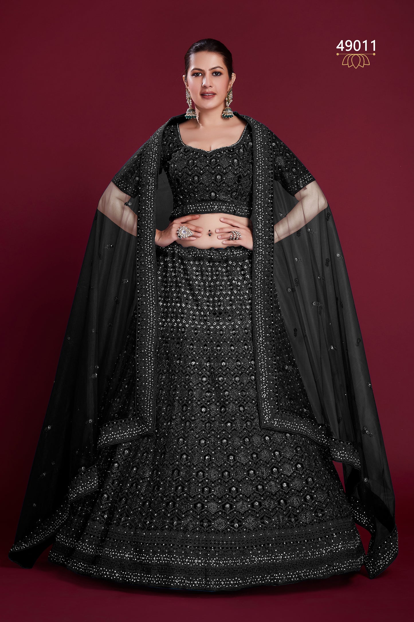 Poshak Vol 6 Designer Occasion Wear Lehenga D.No 49011