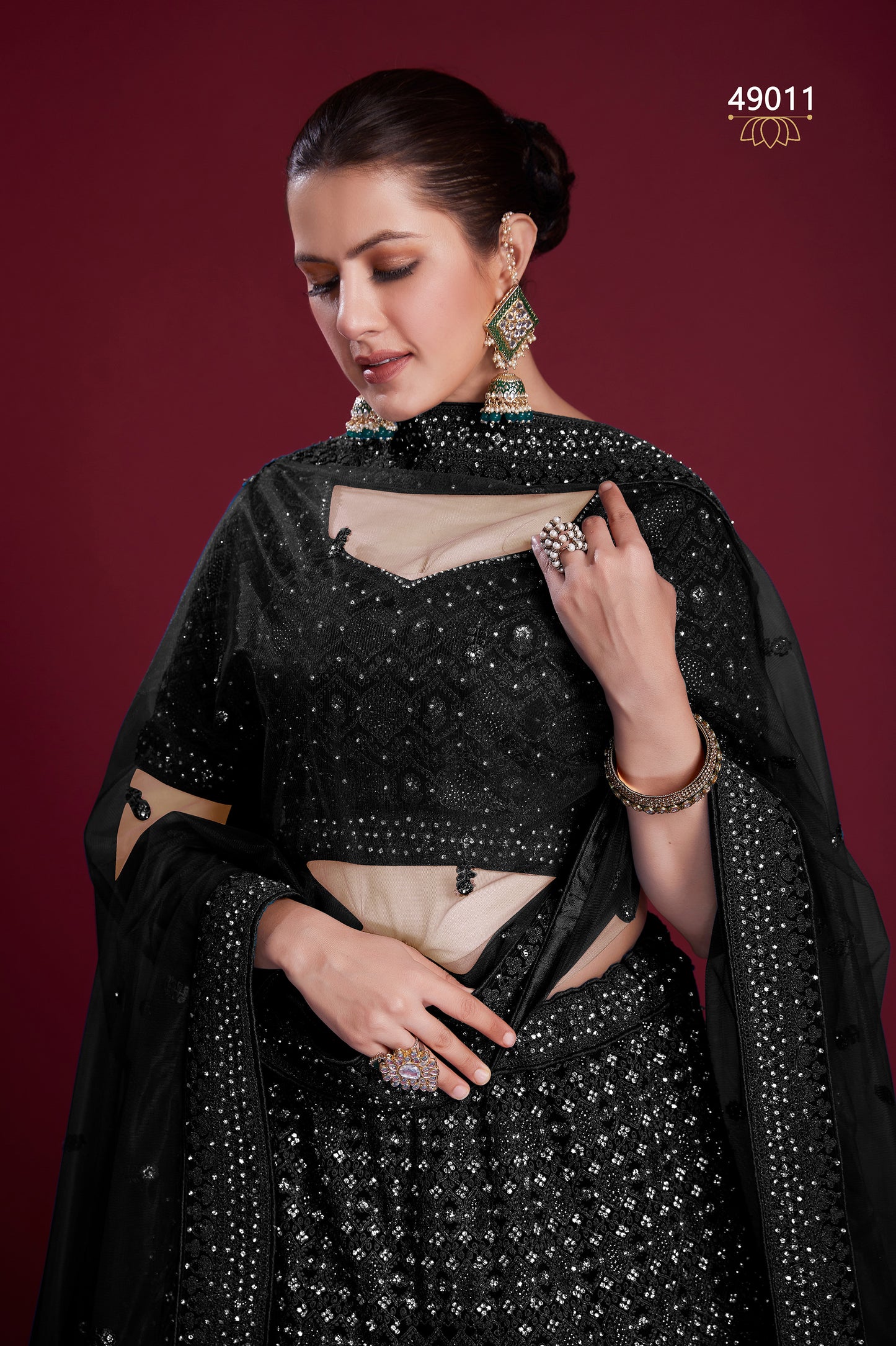 Poshak Vol 6 Designer Occasion Wear Lehenga D.No 49011
