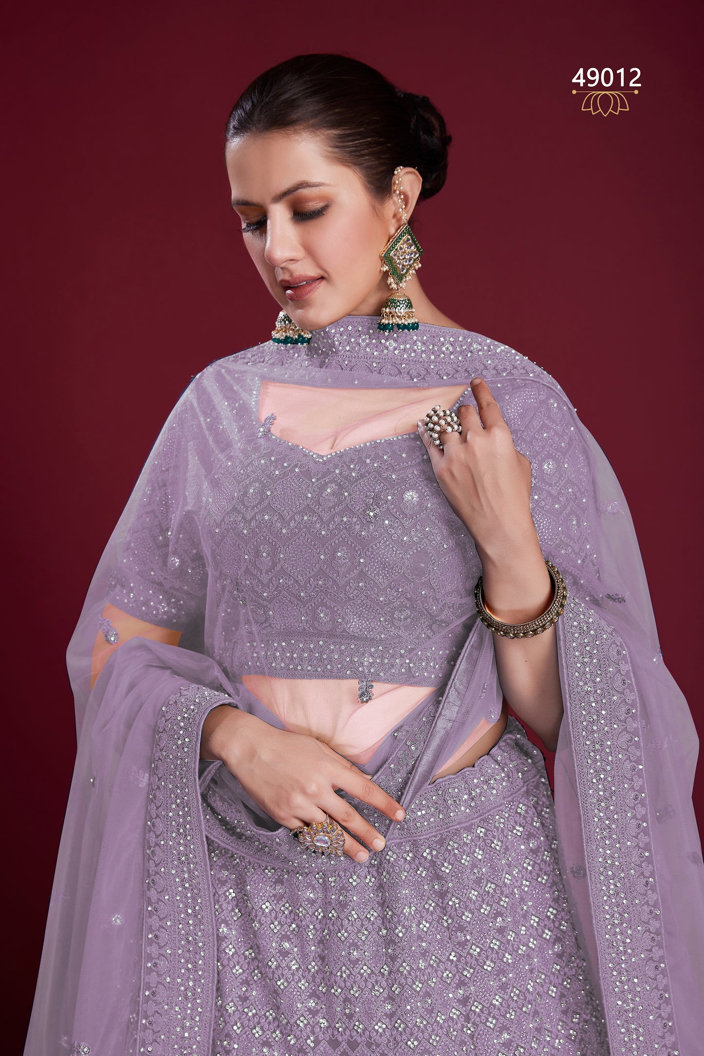 Poshak Vol 6 Designer Occasion Wear Lehenga D.No 49012