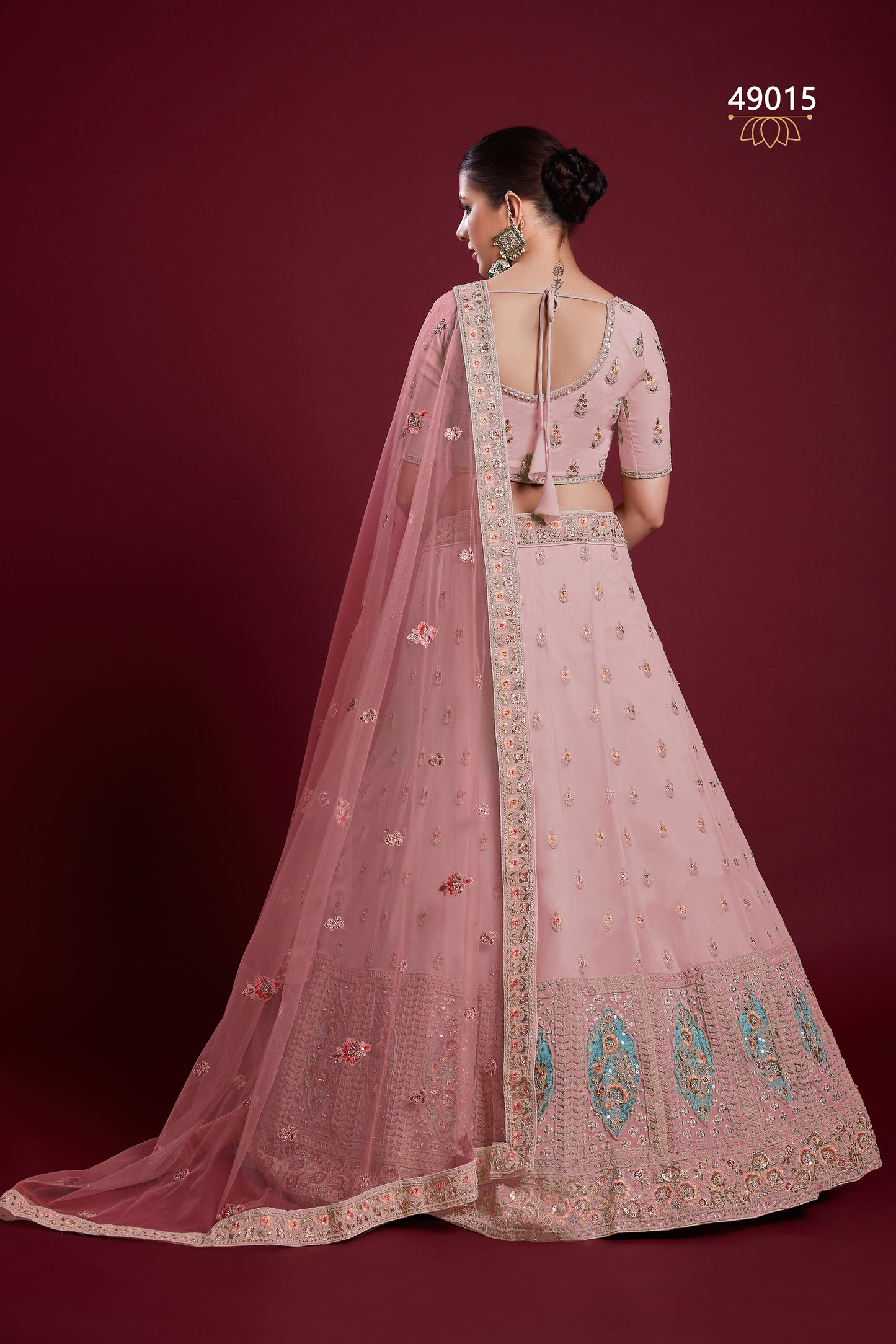 Poshak Vol 6 Designer Occasion Wear Lehenga D.No 49015