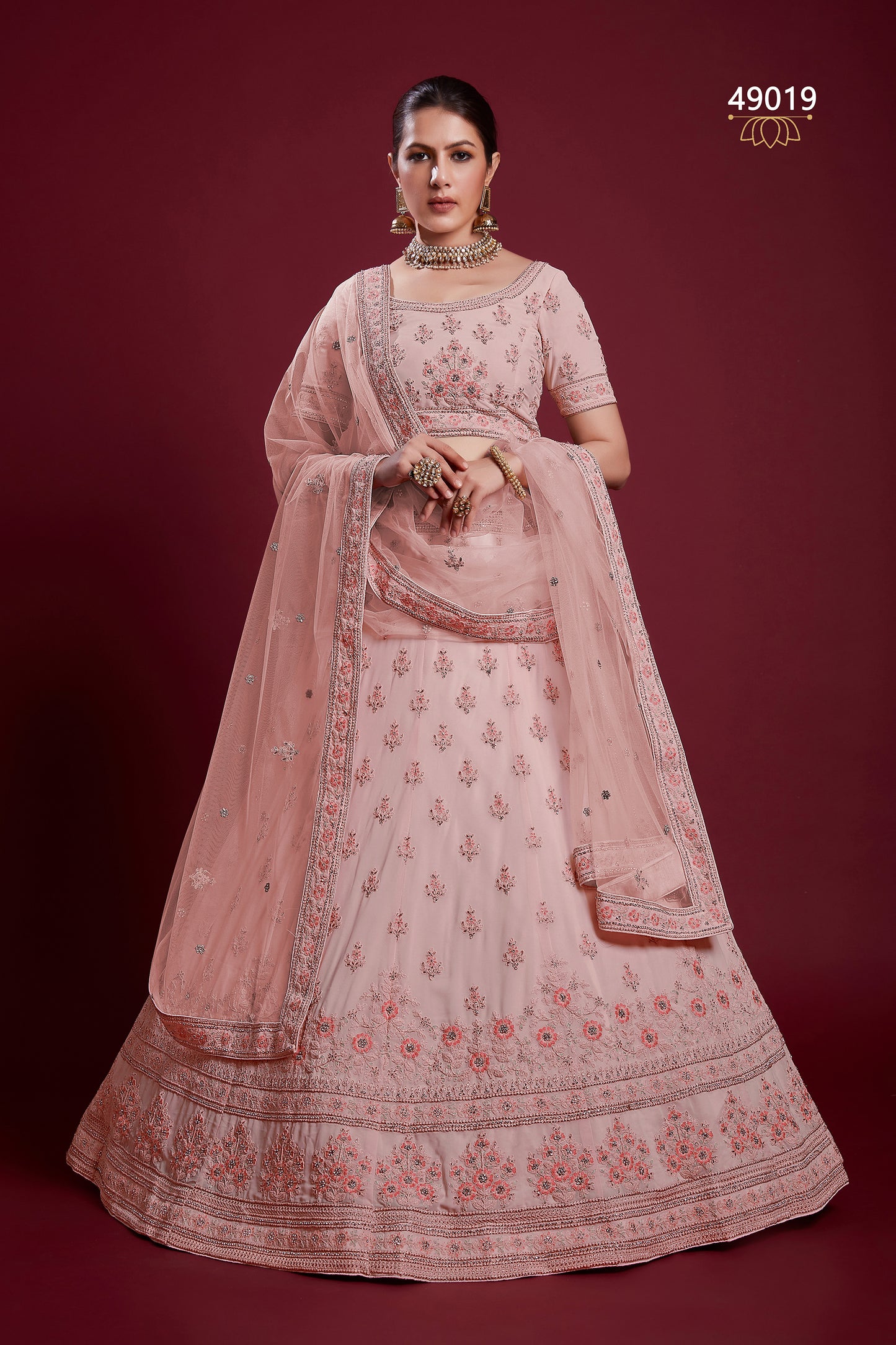 Poshak Vol 6 Designer Occasion Wear Lehenga D.No 49019