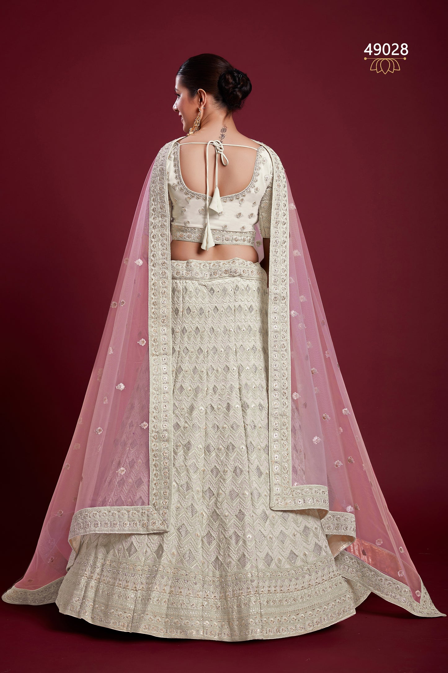 Poshak Vol 6 Designer Occasion Wear Lehenga D.No 49028