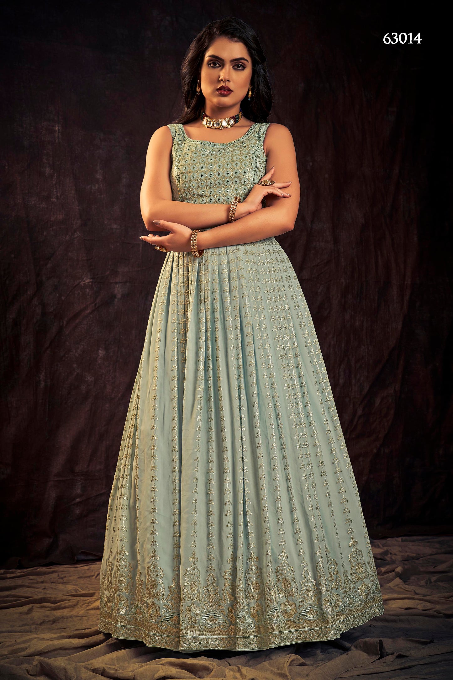 Zoya Vol 3 Designer Occasion Wear Gown D.No 63014