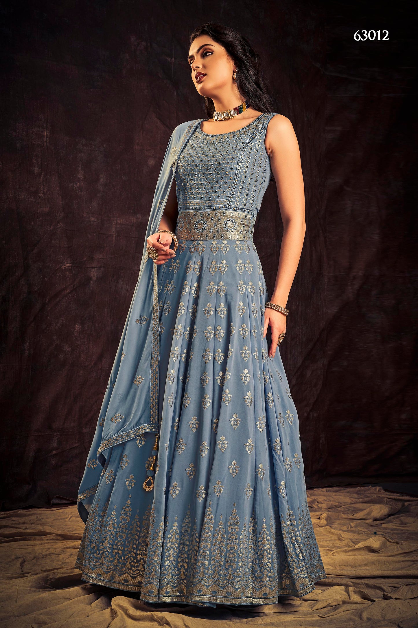 Zoya Vol 3 Designer Occasion Wear Gown D.No 63012