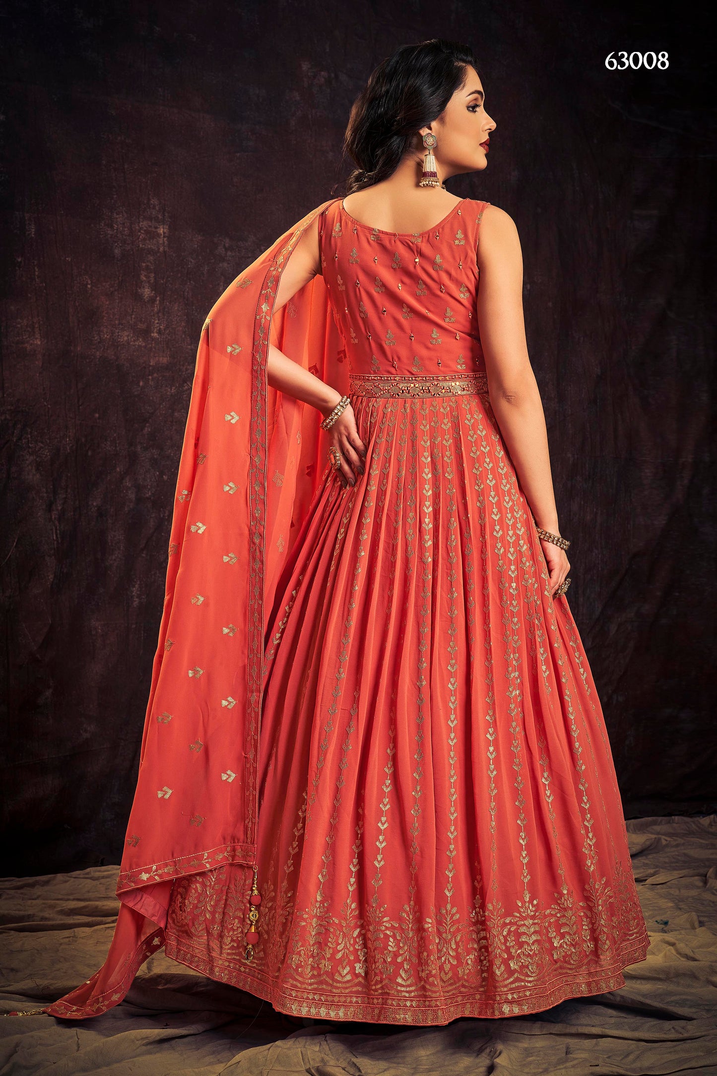 Zoya Vol 3 Designer Occasion Wear Gown D.No 63008