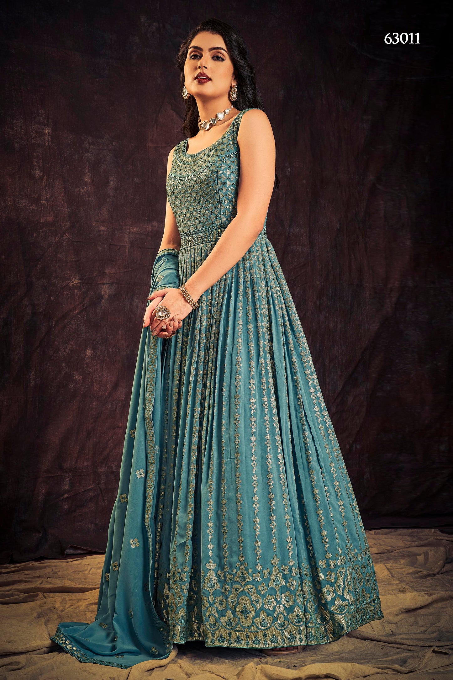 Zoya Vol 3 Designer Occasion Wear Gown D.No 63011