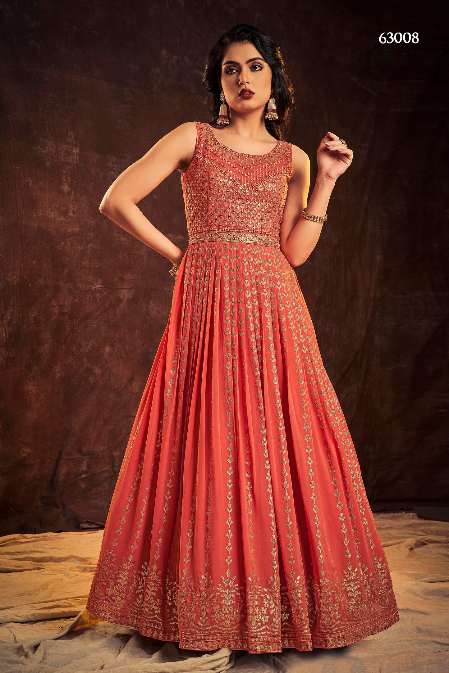 Zoya Vol 3 Designer Occasion Wear Gown D.No 63008