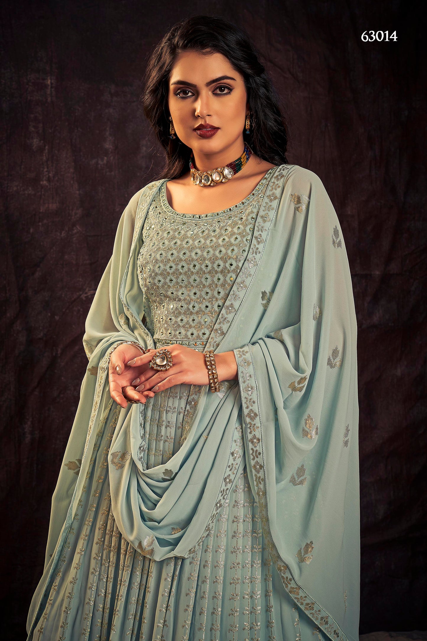 Zoya Vol 3 Designer Occasion Wear Gown D.No 63014