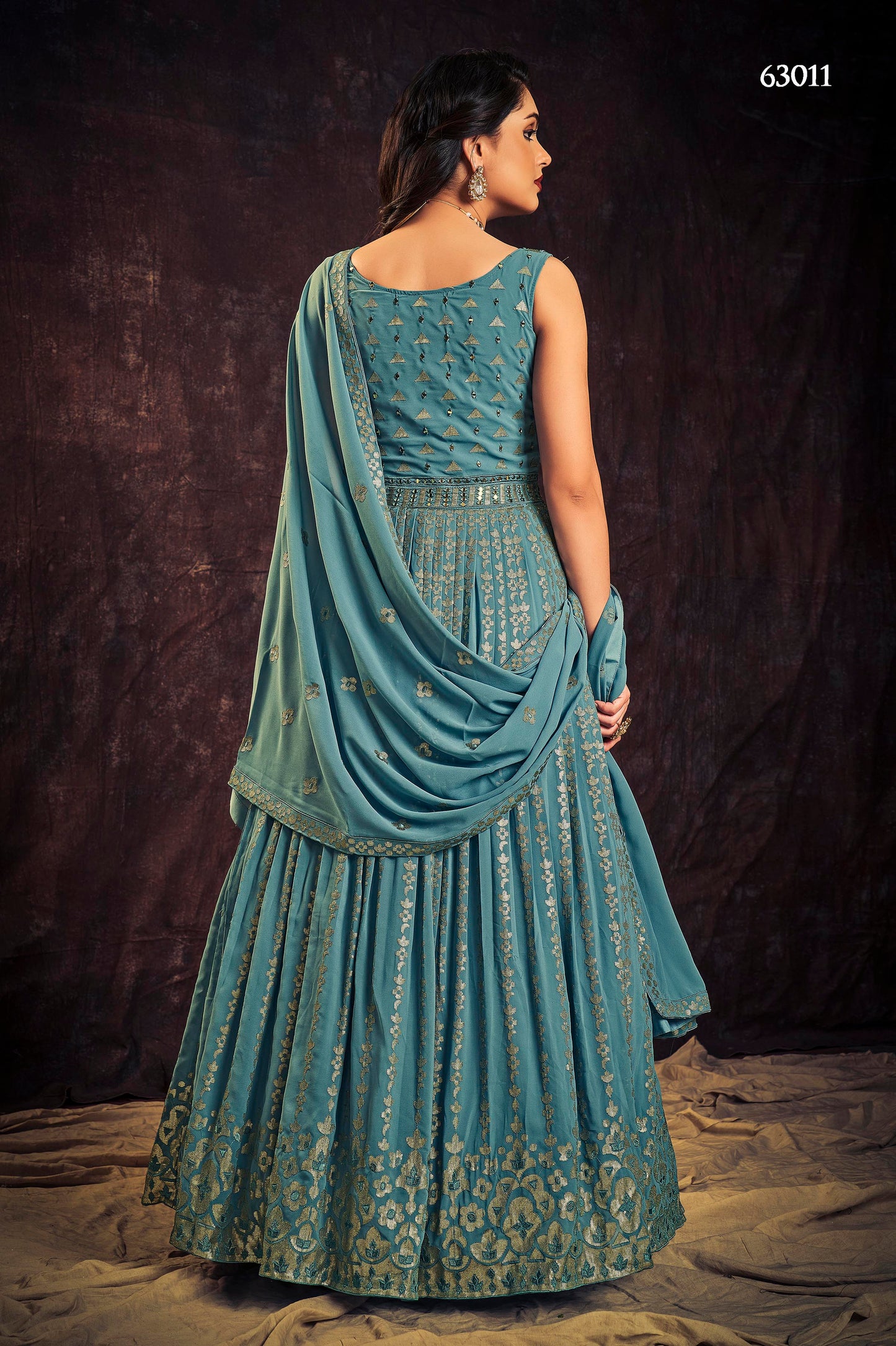 Zoya Vol 3 Designer Occasion Wear Gown D.No 63011