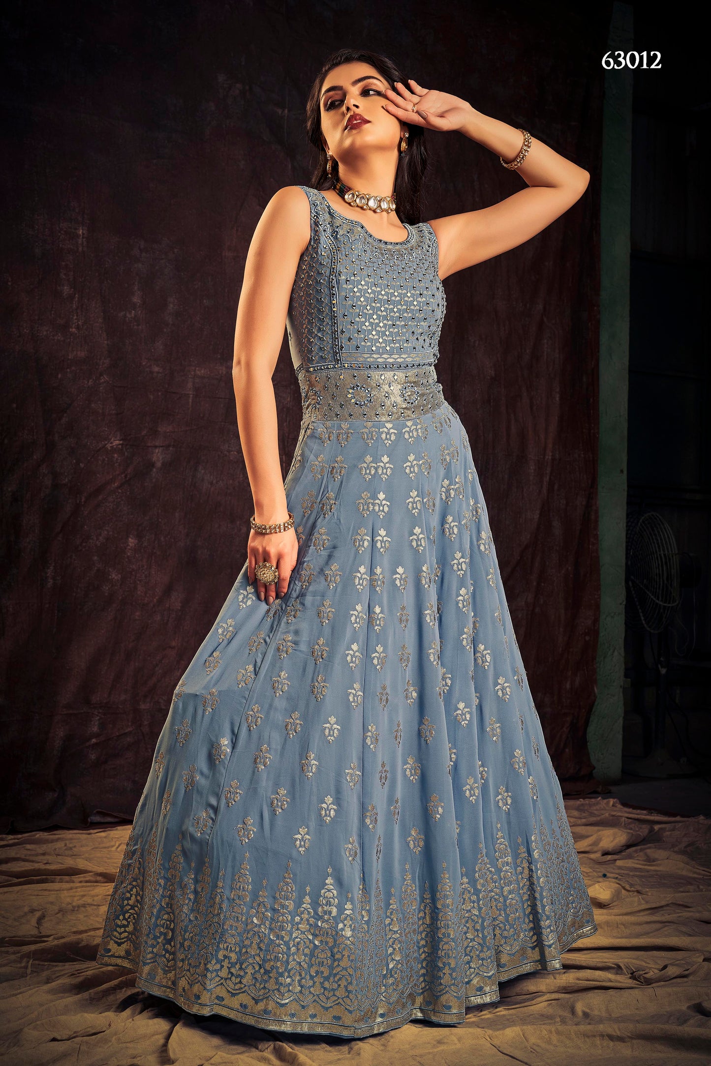 Zoya Vol 3 Designer Occasion Wear Gown D.No 63012