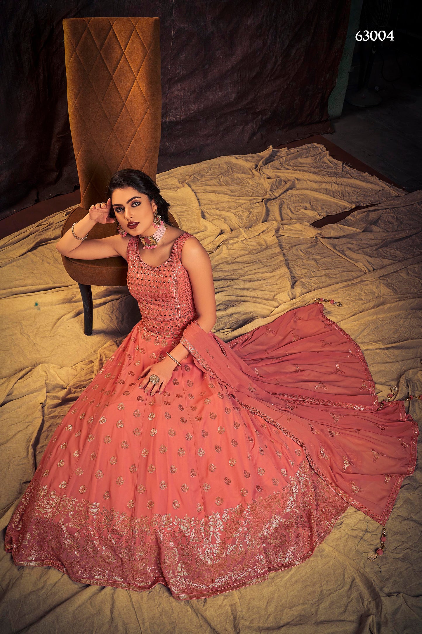 Zoya Vol 3 Designer Occasion Wear Gown D.No 63004