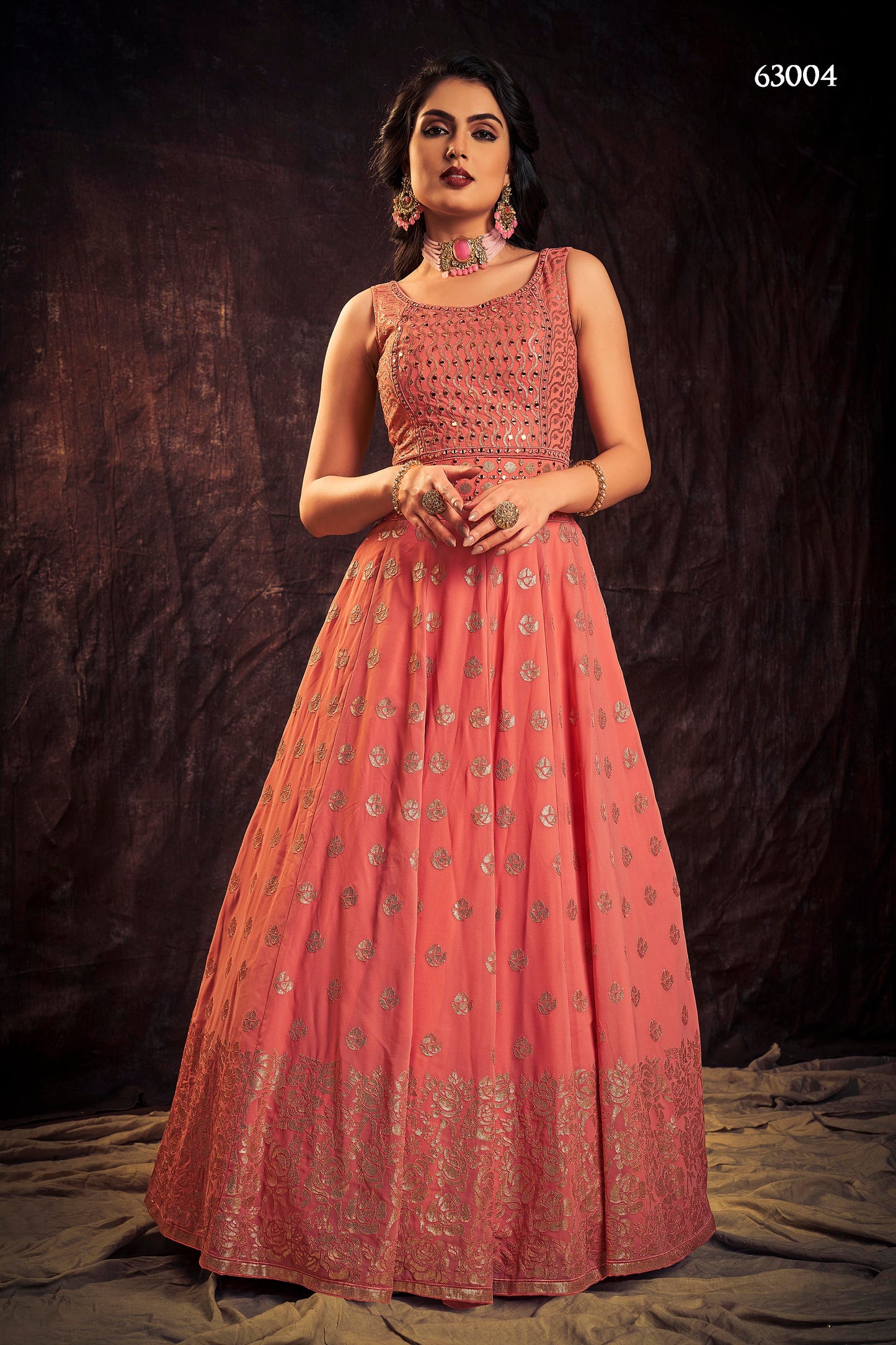 Zoya Vol 3 Designer Occasion Wear Gown D.No 63004