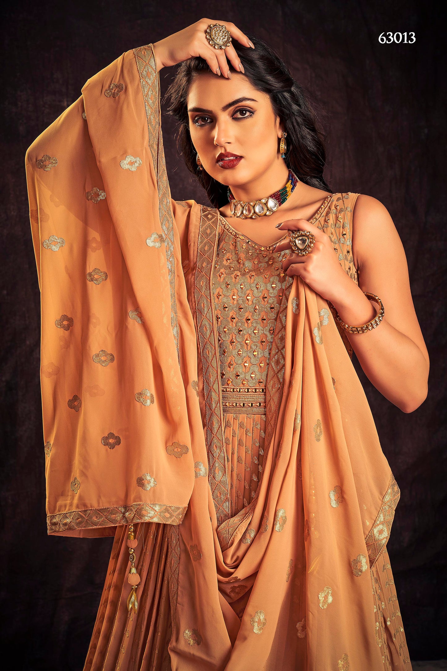 Zoya Vol 3 Designer Occasion Wear Gown D.No 63013