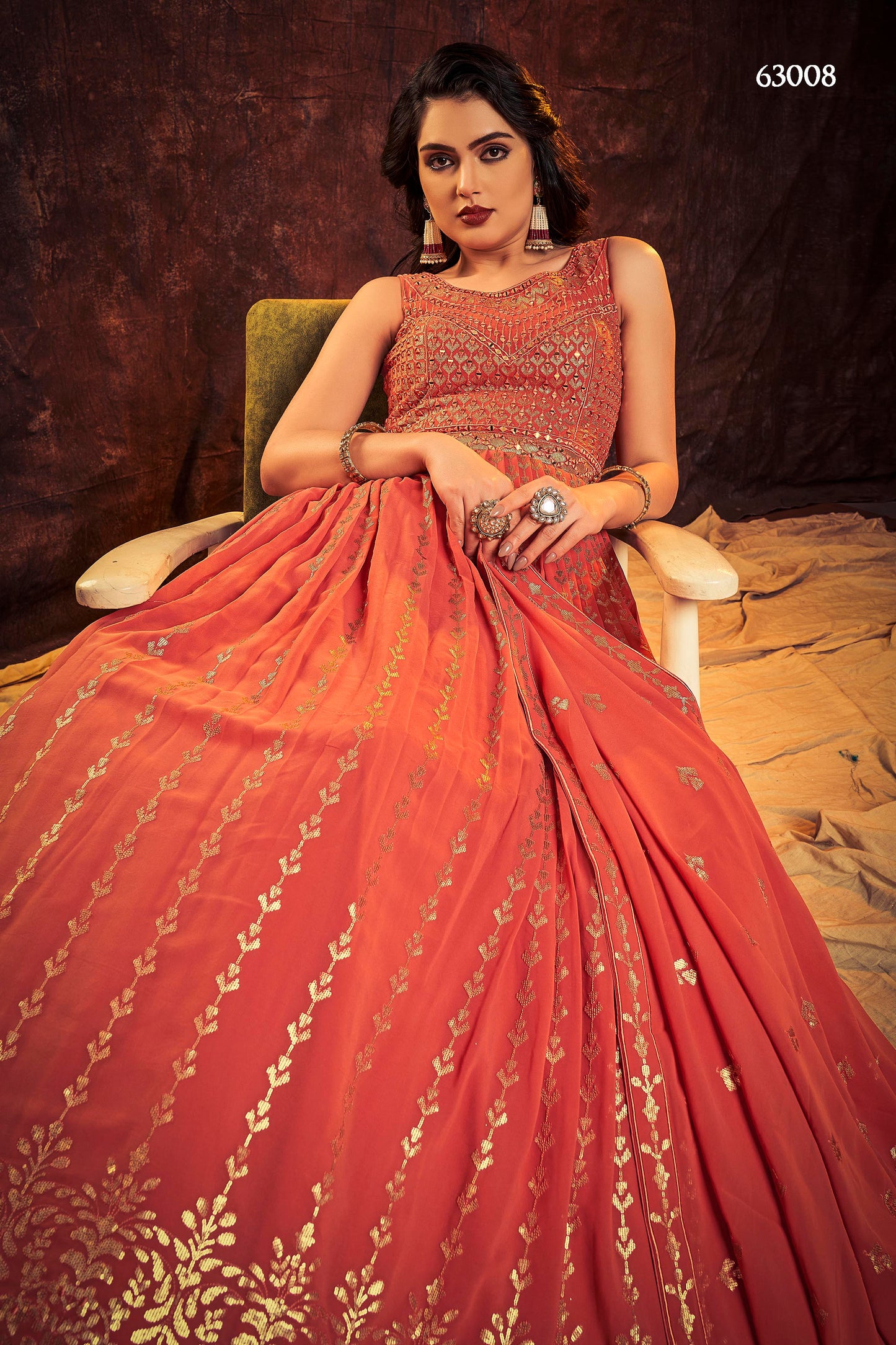 Zoya Vol 3 Designer Occasion Wear Gown D.No 63008