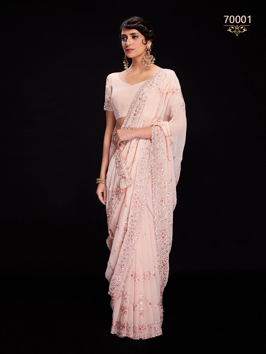 Swarna Vol 6 Designer Fancy Wear Saree D.No 70001