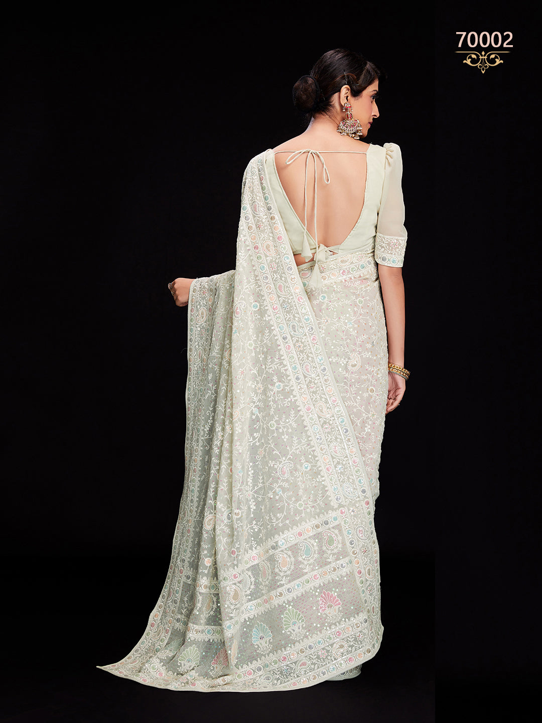 Swarna Vol 6 Designer Fancy Wear Saree D.No 70002
