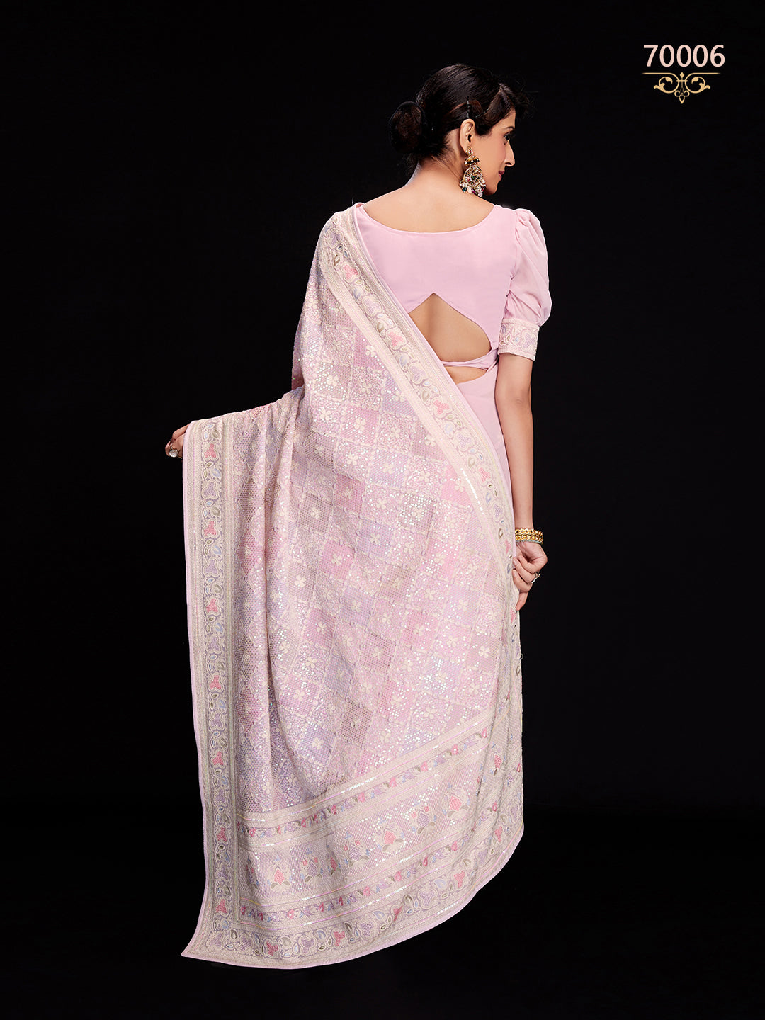 Swarna Vol 6 Designer Fancy Wear Saree D.No 70006