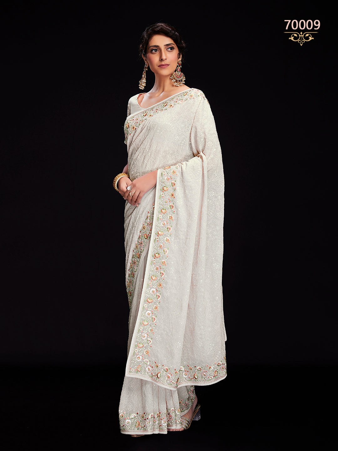 Swarna Vol 6 Designer Fancy Wear Saree D.No 70009