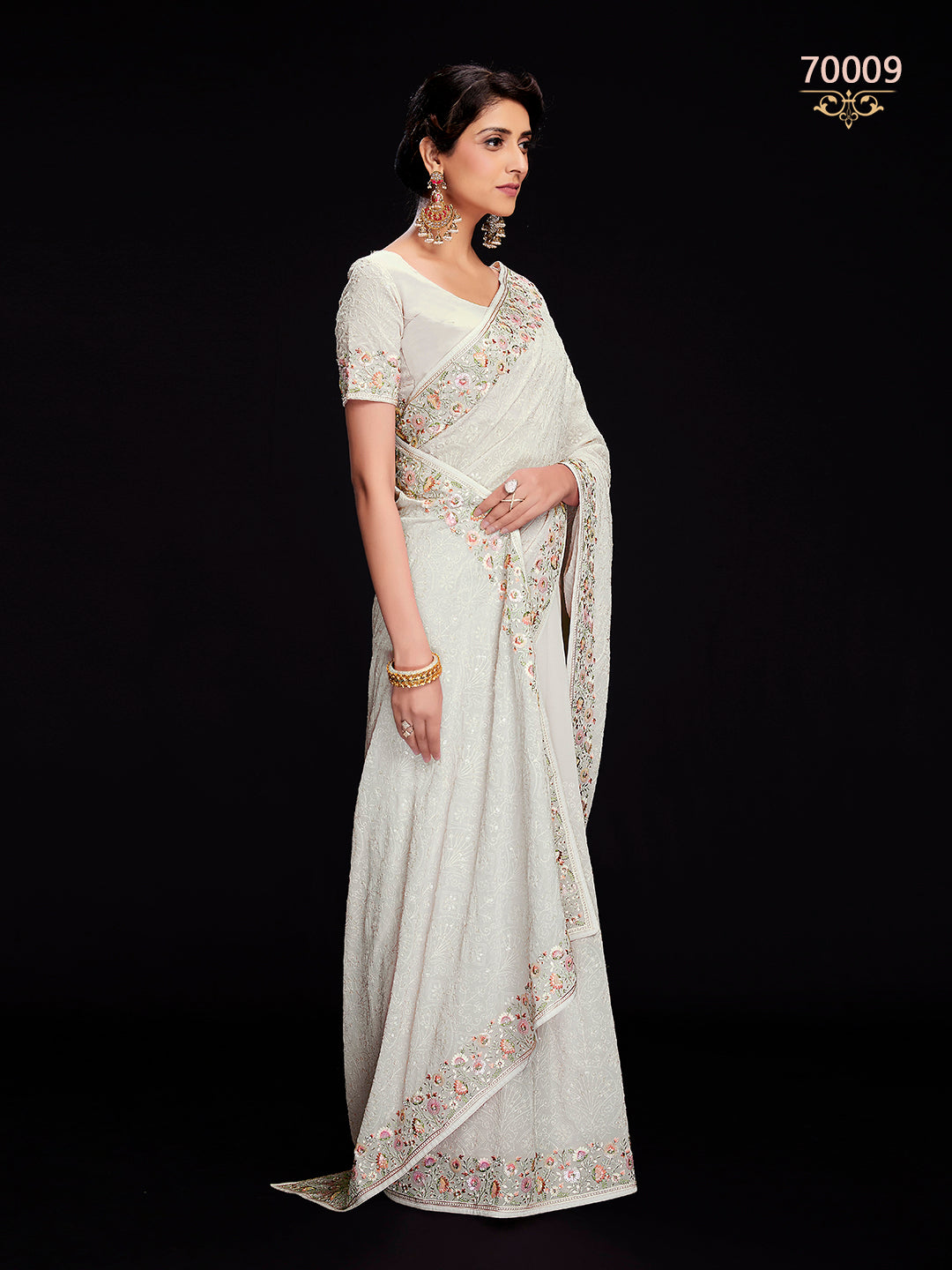 Swarna Vol 6 Designer Fancy Wear Saree D.No 70009