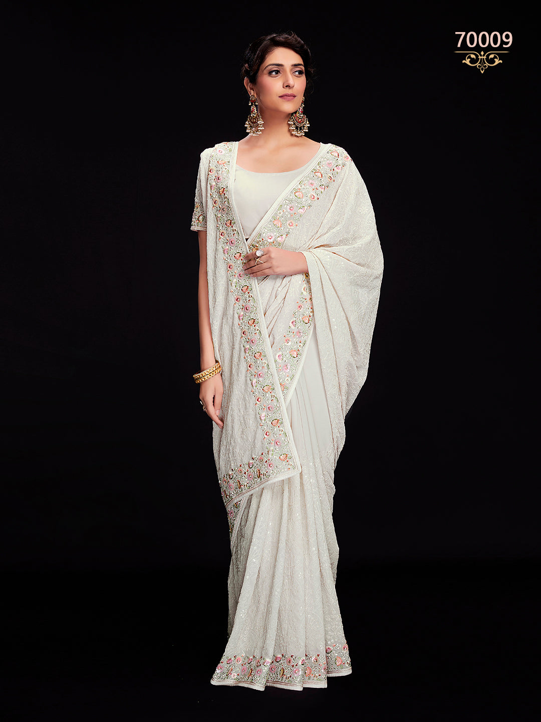 Swarna Vol 6 Designer Fancy Wear Saree D.No 70009