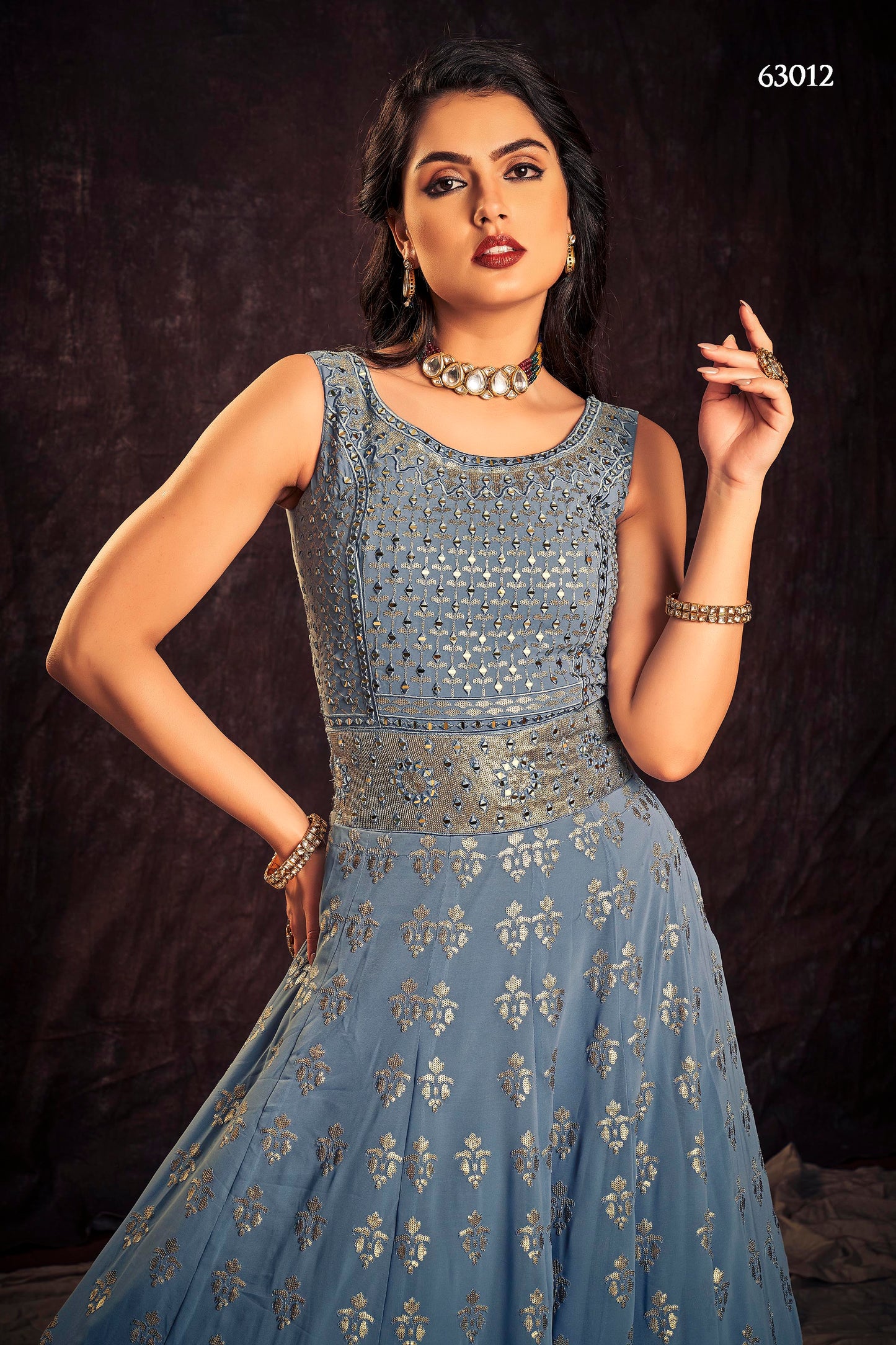 Zoya Vol 3 Designer Occasion Wear Gown D.No 63012