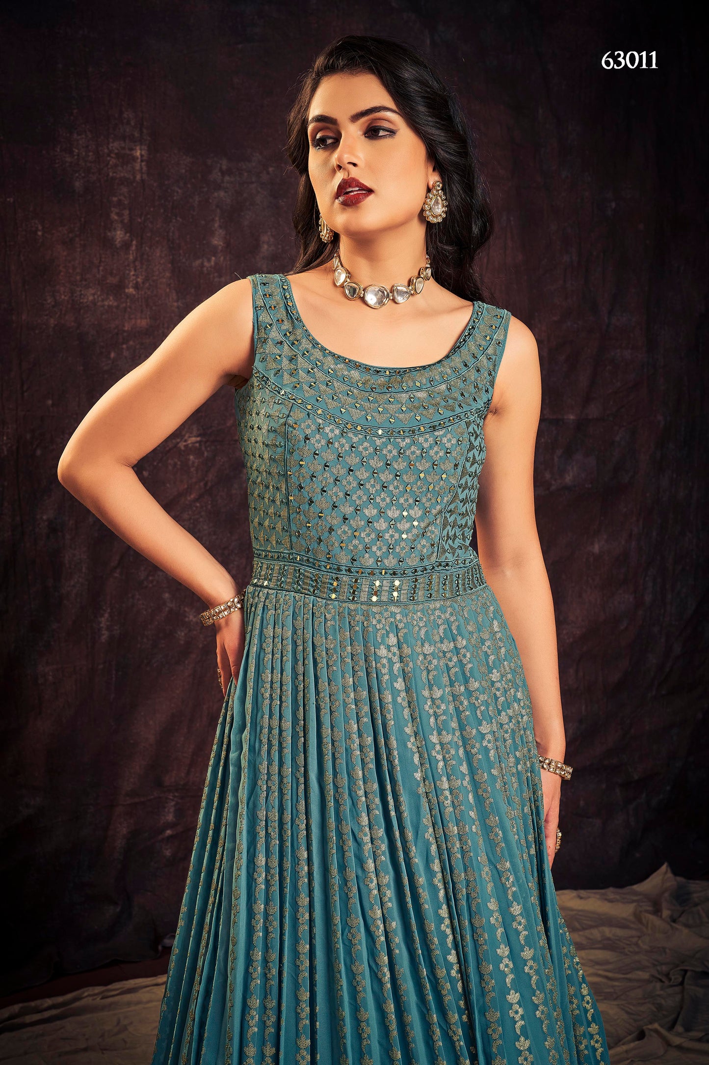 Zoya Vol 3 Designer Occasion Wear Gown D.No 63011
