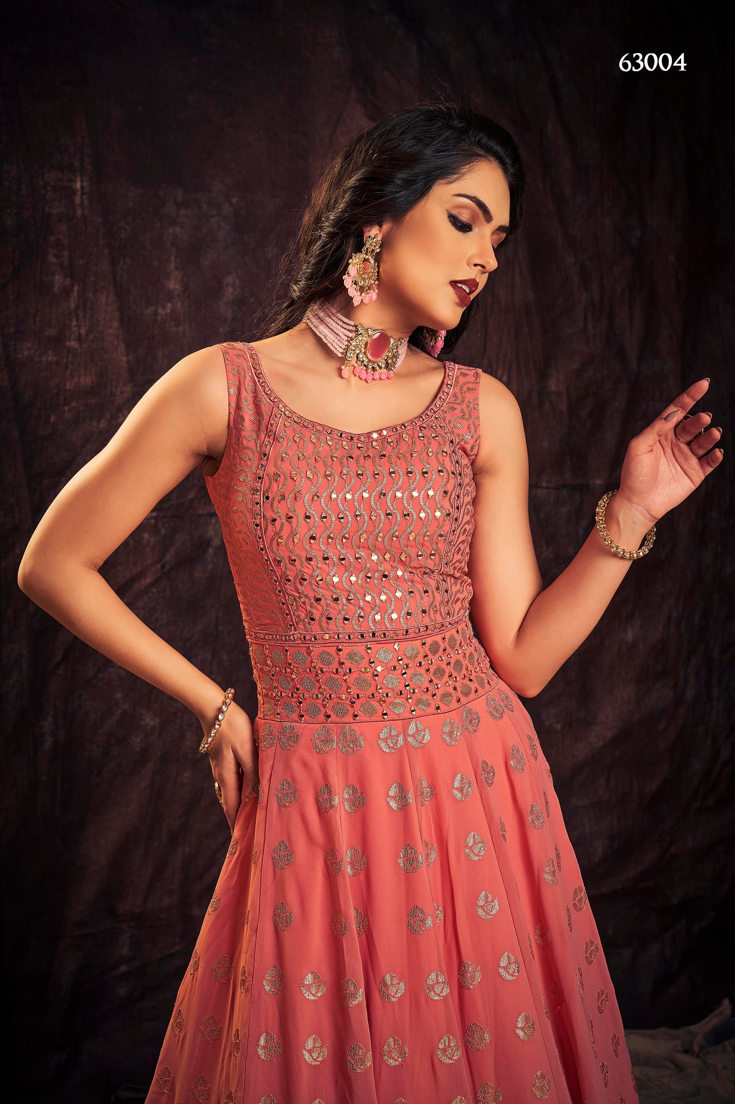 Zoya Vol 3 Designer Occasion Wear Gown D.No 63004