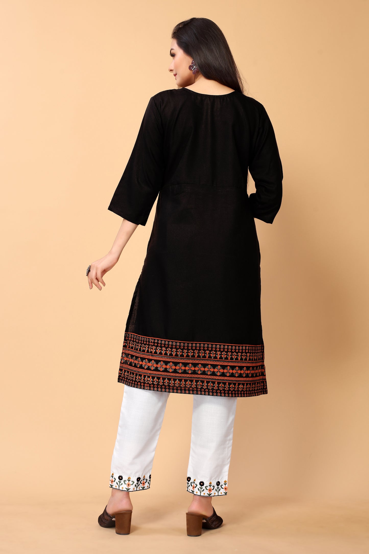 NEHA FESTIVE WEAR KURTI-BOTTOM SET