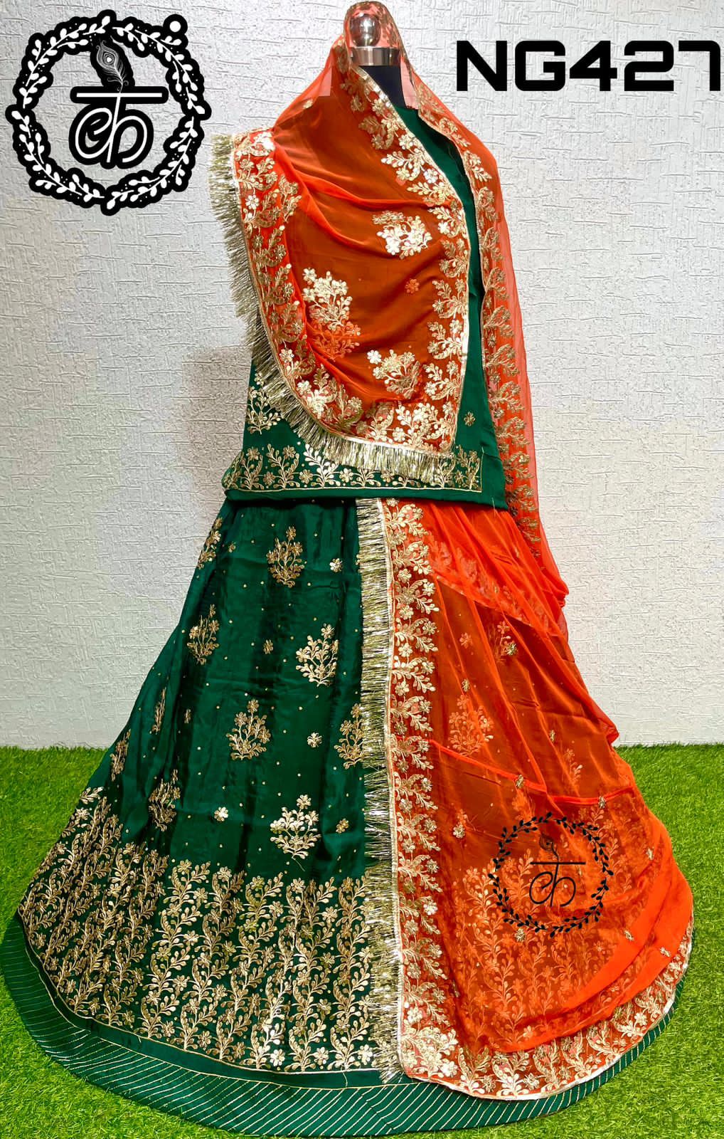 Silk rajputi clearance poshak