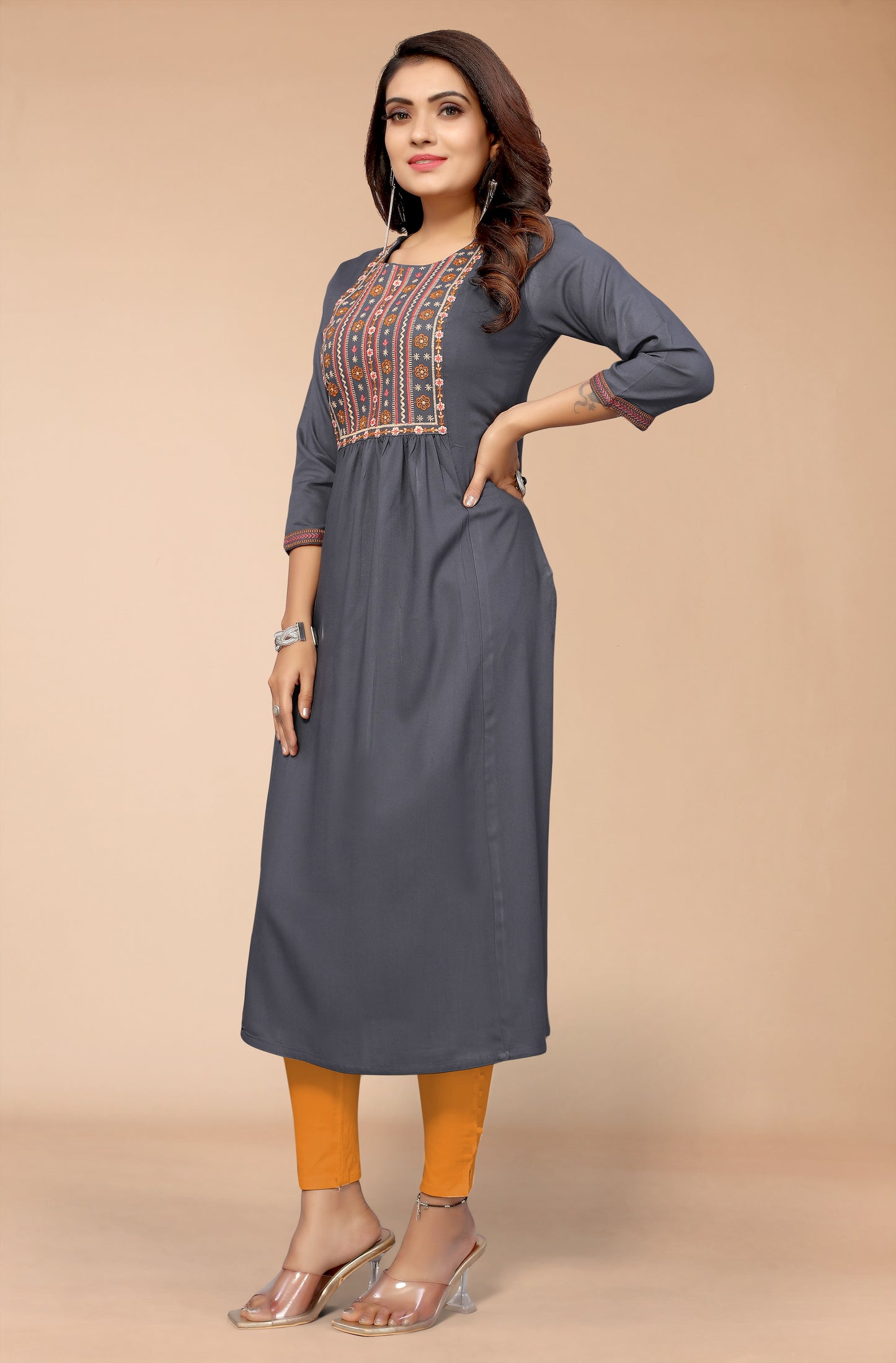 HIMANSHI VOL 03 FESTIVE WEAR KURTI