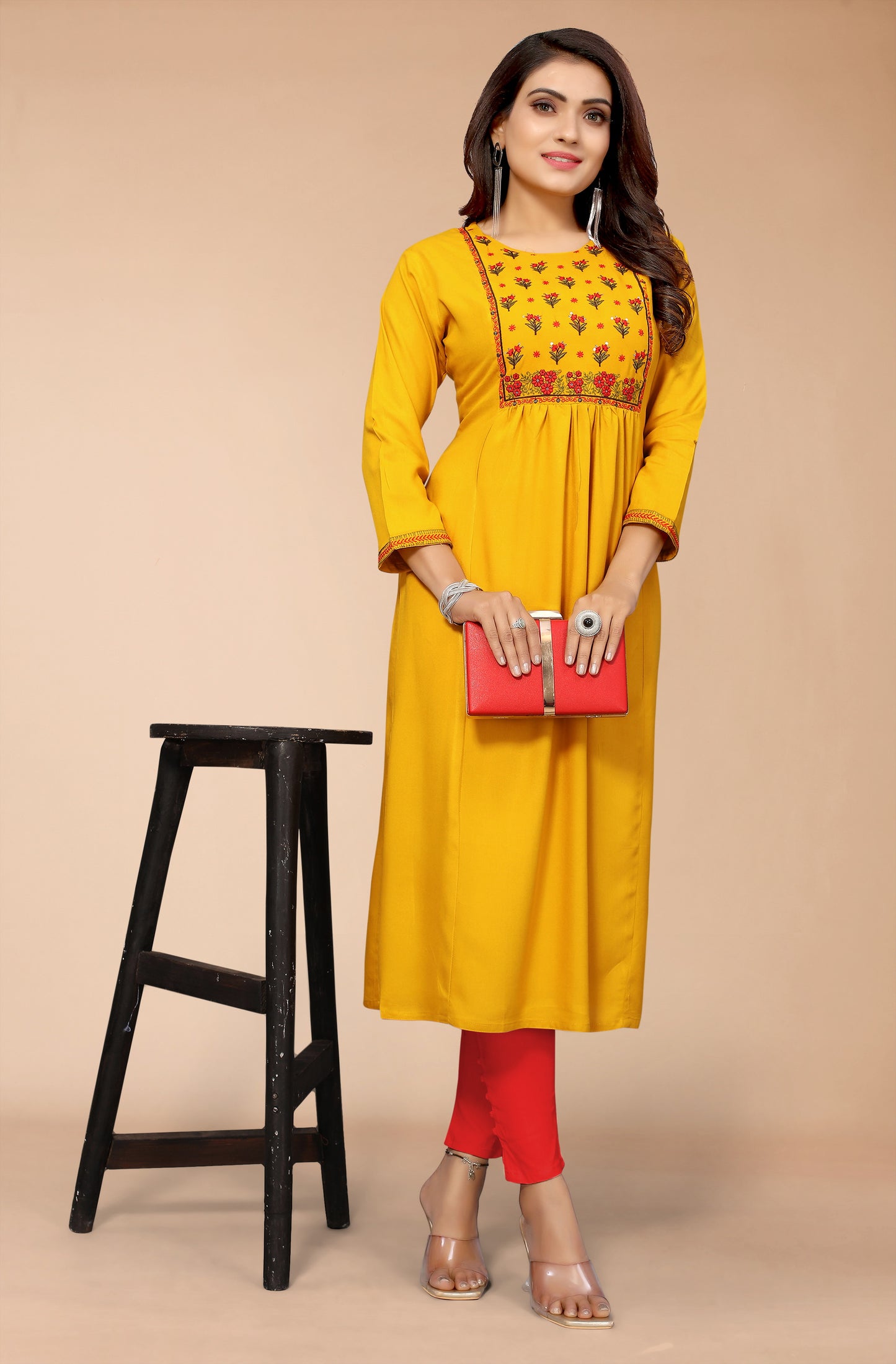 HIMANSHI VOL 03 FESTIVE WEAR KURTI
