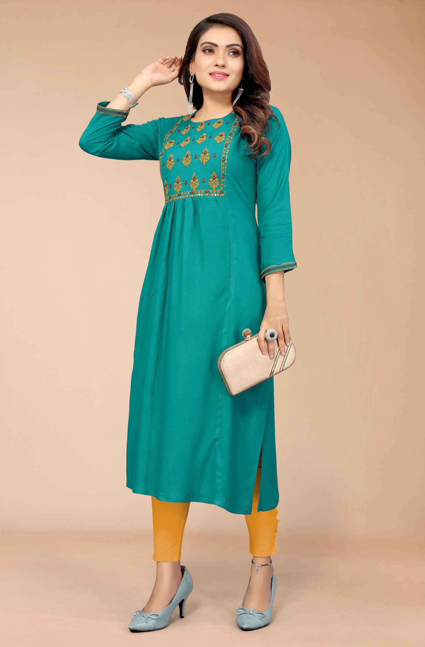 HIMANSHI VOL 03 FESTIVE WEAR KURTI
