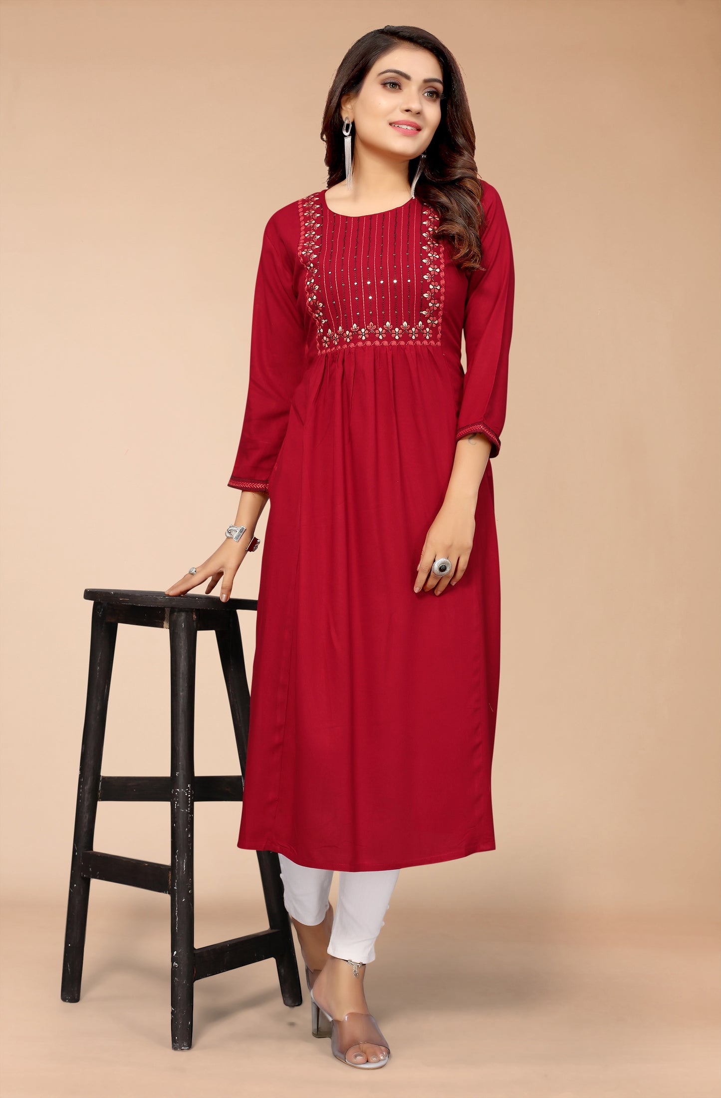 HIMANSHI VOL 03 FESTIVE WEAR KURTI