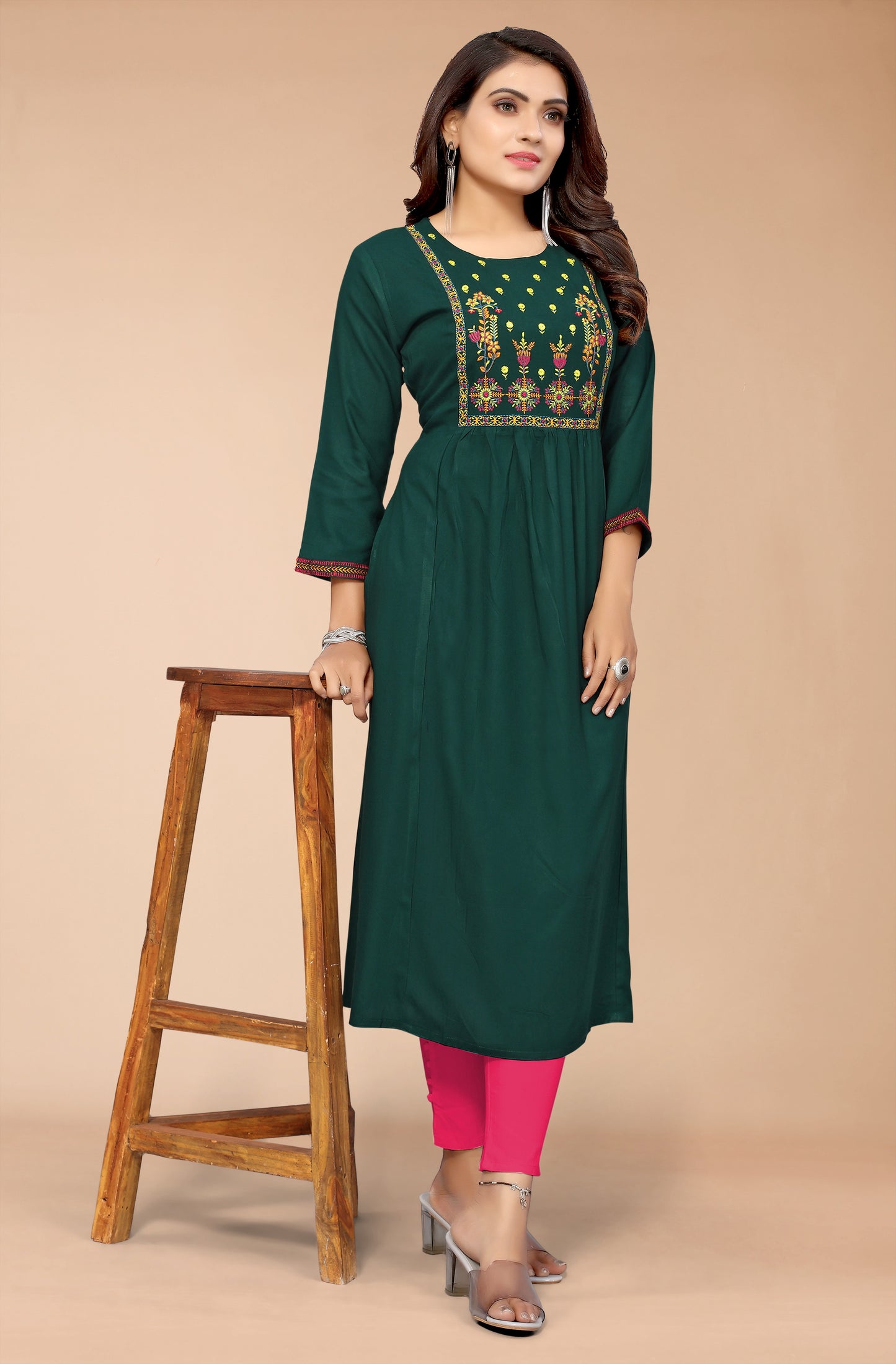 HIMANSHI VOL 03 FESTIVE WEAR KURTI